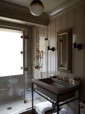 Ristrutturazione bagno Legnano. Un bagno in stile industriale.