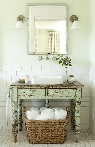 Ristrutturazione bagno Cinisello Balsamo. Un bagno vintage.
