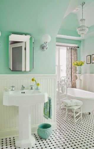 Ristrutturazione bagno Rho. Esempio di bagno vintage.