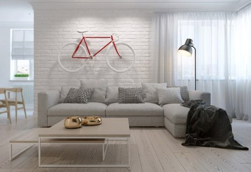 Una casa ristrutturata in stile scandinavo a Trieste.
