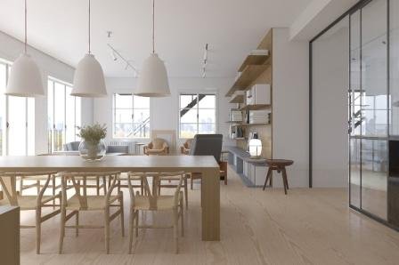 Architetto Corsico. progetto per zona giorno.