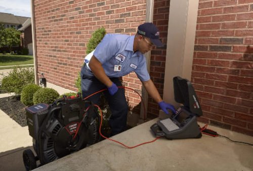 Esecuzione di una indagine videoendoscopica.