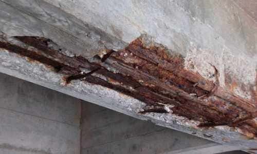 Dei ferri di armatura che necessitano di un trattamento.