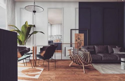 Esempio di home staging virtuale.