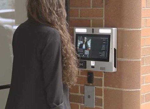 Un impianto videocitofonico di ultima generazione.