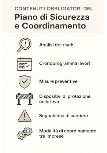 I prezzi del PSC dipendono dalla complessit&agrave; dei lavori e dal rischio dei medesimi.