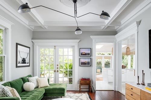 La ristrutturazione degli interni di una villa ad Agrigento.