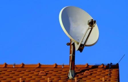 Una parabola satellitare.