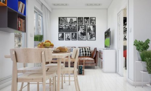 Progettazione interni a Novate Milanese. Appartamento stile nordico.