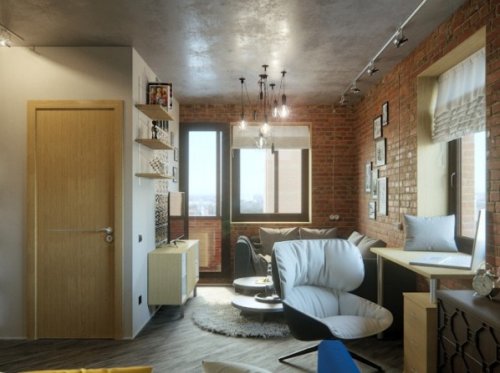 Progettazione interni a Novate Milanese. Studio stile industrial.