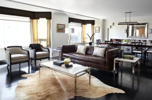 Progettazione interni Segrate. Una zona living.