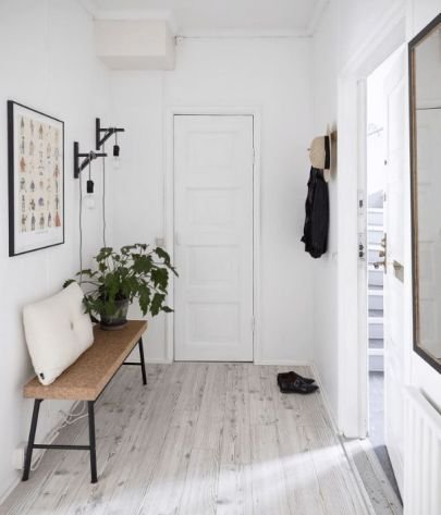 Progettazione Interni Sesto San Giovanni. Stile minimal con uso del legno.