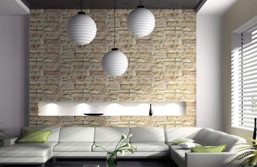 Progettazione interni Trezzano sul Naviglio. Progetto di salone.