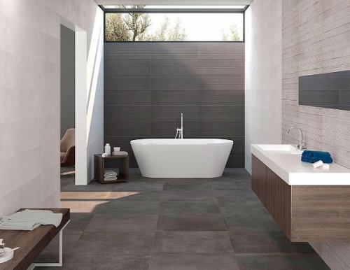 Un progetto per la ristrutturazione di un bagno a Mantova.