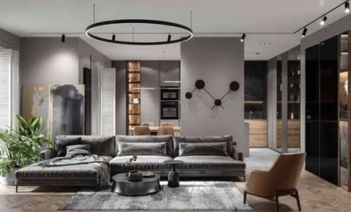 Il render del progetto per la ristrutturazione di una casa in zona Lorenteggio a Milano