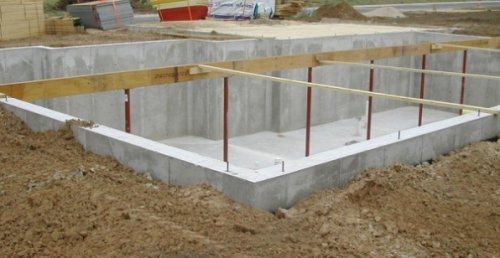 La realizzazione di fondamenta per cui è stato richiesto un Permesso di Costruire.