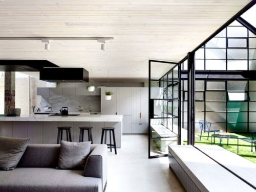 Il render progettuale per la ristrutturazione di una casa.