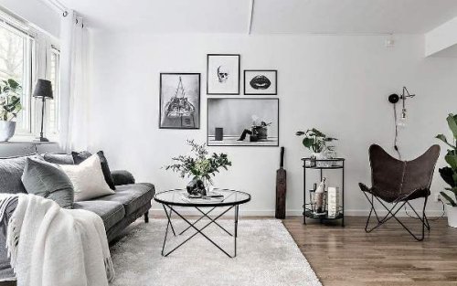 Il render per la ristrutturazione di una casa nel quartiere Campo dei Fiori a Milano