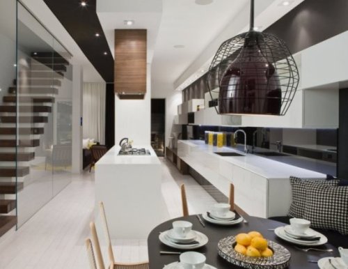 Ristrutturazione casa Cesano Boscone. Una cucina moderna.