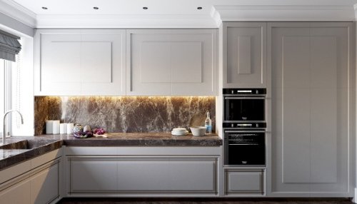 Ristrutturazione casa Cinisello Balsamo. Cucina ristrutturata.