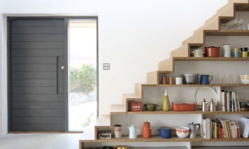 Il render tridimensionale per la ristrutturazione di una casa a Macerata.