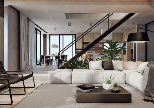Ristrutturazione casa Pioltello. Un salotto.