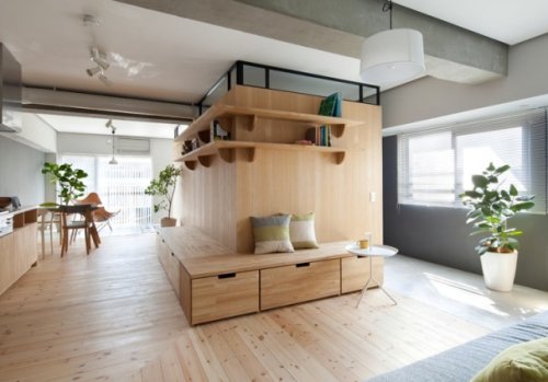 Ristrutturazione casa San Donato Milanese. Appartamento in stile giapponese.