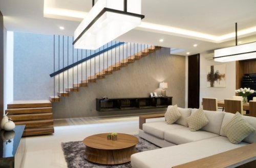 Ristrutturazione casa Senago. Un salotto.