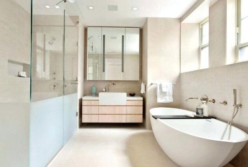 Ristrutturazione casa Settimo Milanese. Progetto per un bagno.