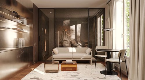 La ristrutturazione di una casa di lusso a Bari.