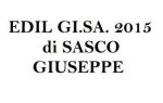 logo_EDIL GI.SA. 2015 di SASCO GIUSEPPE