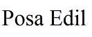 logo_POSA EDIL