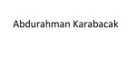 logo_Abdurahman Karabacak